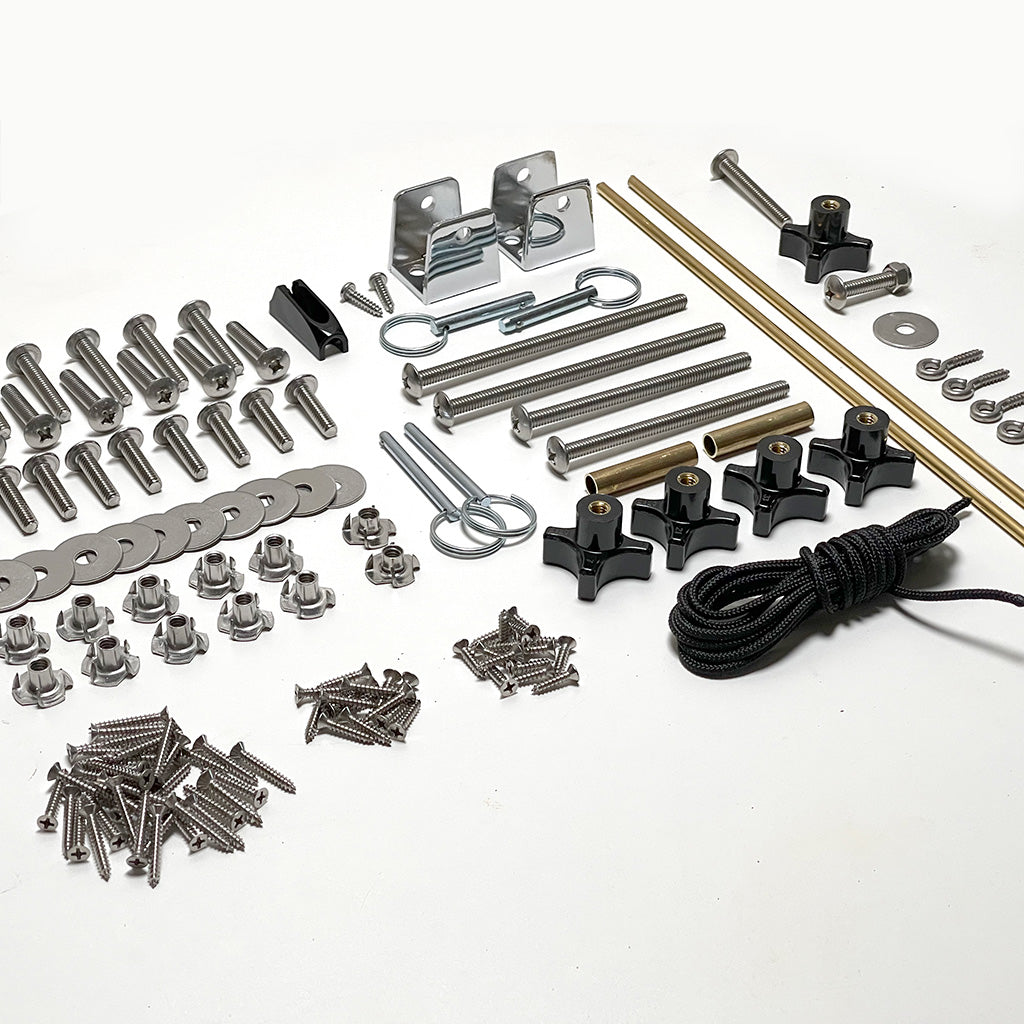 Pedal Drive Canoe Hardware Kit