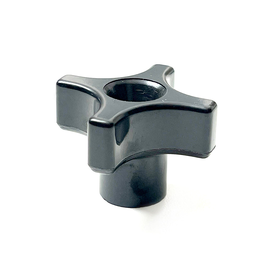 Phenolic Plastic Star Knobs, Bag of 4