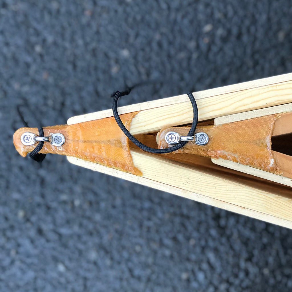 Pad Eye: Narrow Saddle Stainless for Canoes