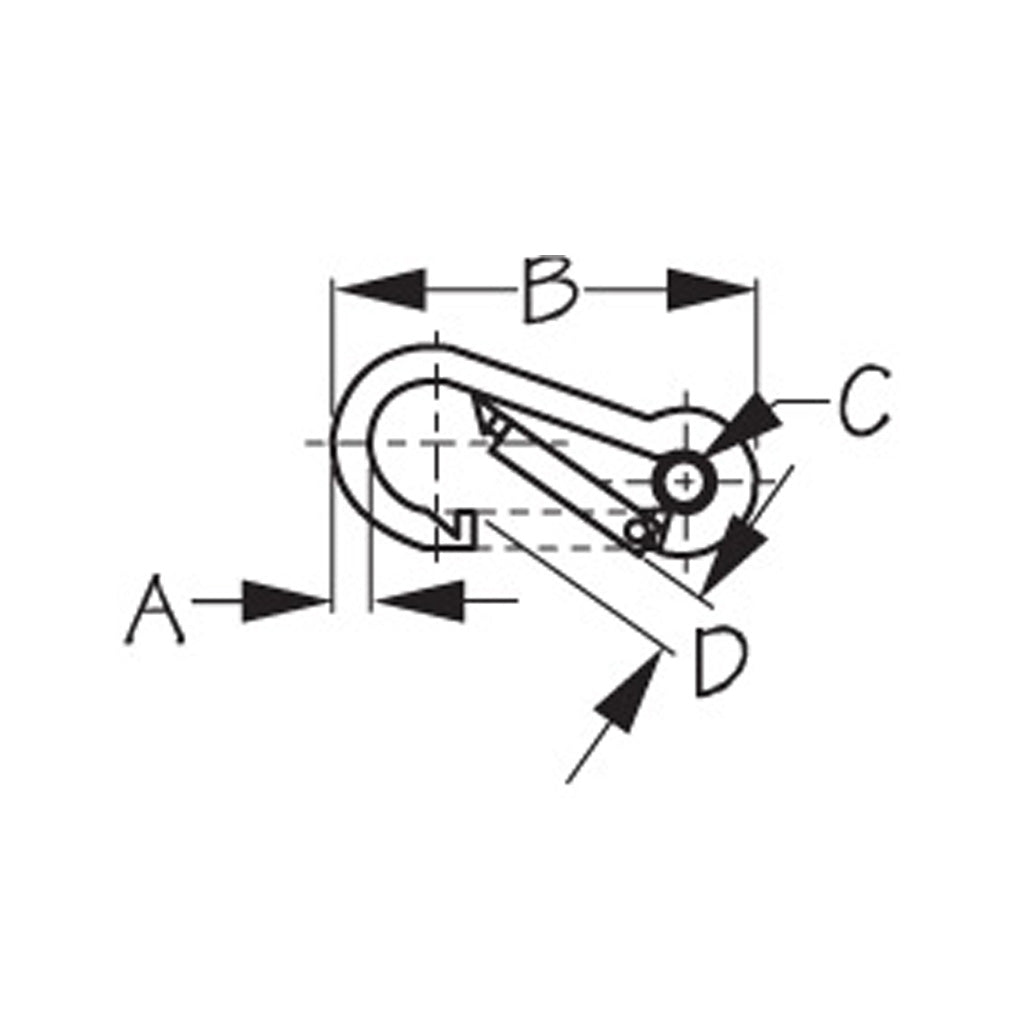 Snap Hook with Eye