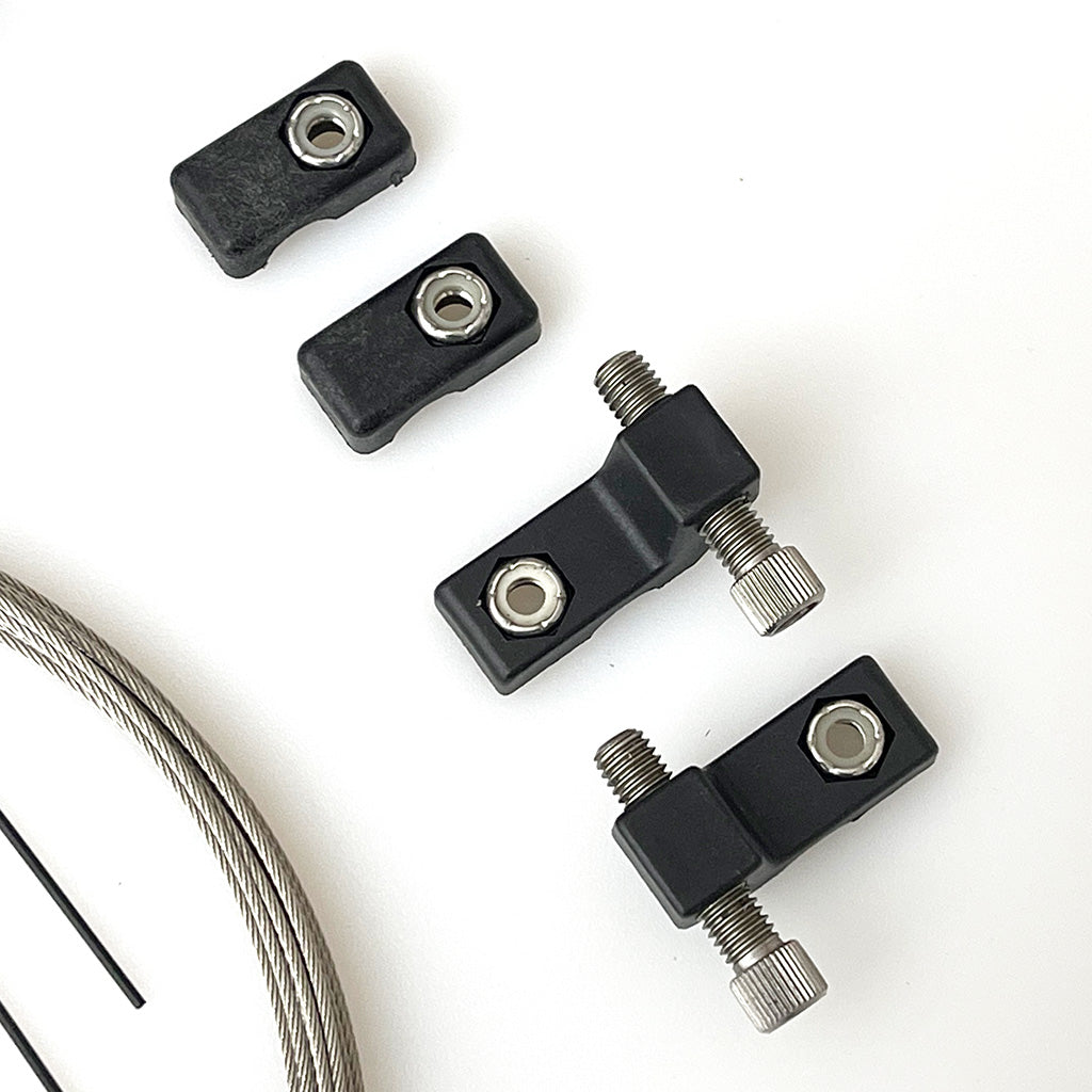 Sea-Lect Rudder Control Foot Pedal Adapter Kit with Cables