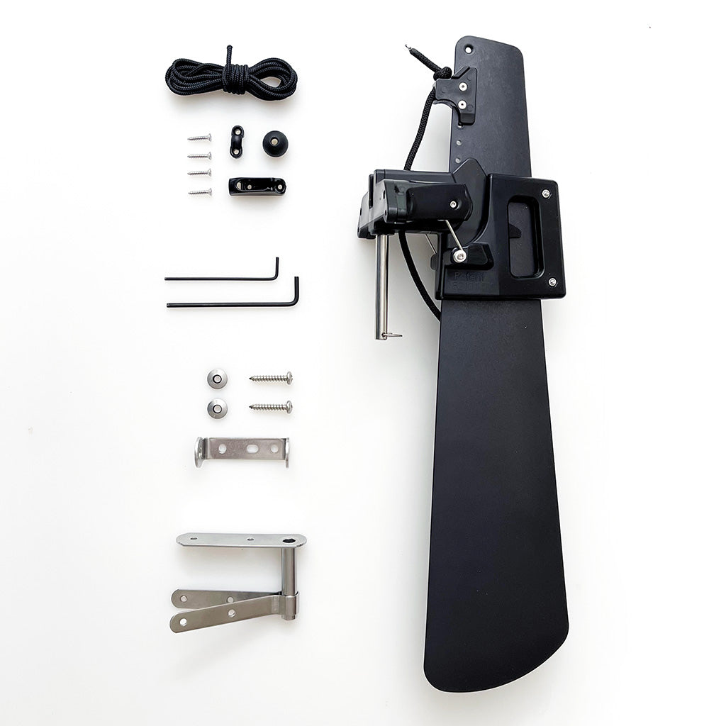 Sea-Lect Tru-Course Rudder Kit with Mounting Bracket