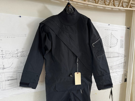 NEW Kokatat Legacy Gore Tex Dry Suit, Custom Black color, Men’s Medium
