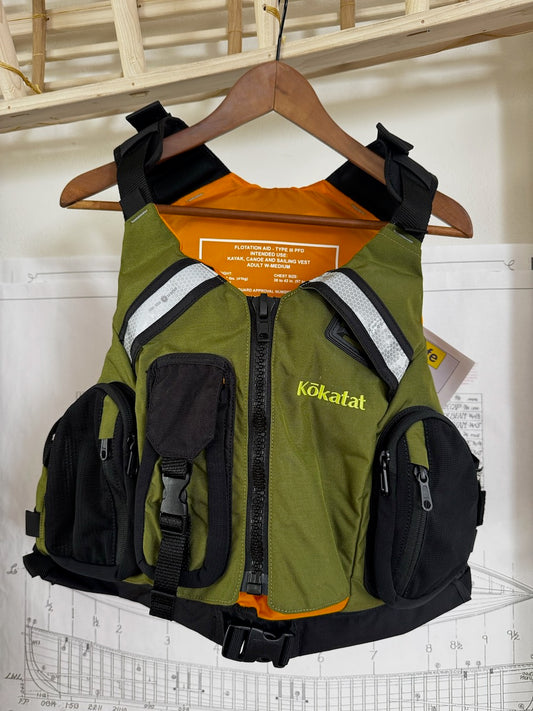 NEW Kokatat Msfit Tour PFD, size Medium, color Olive