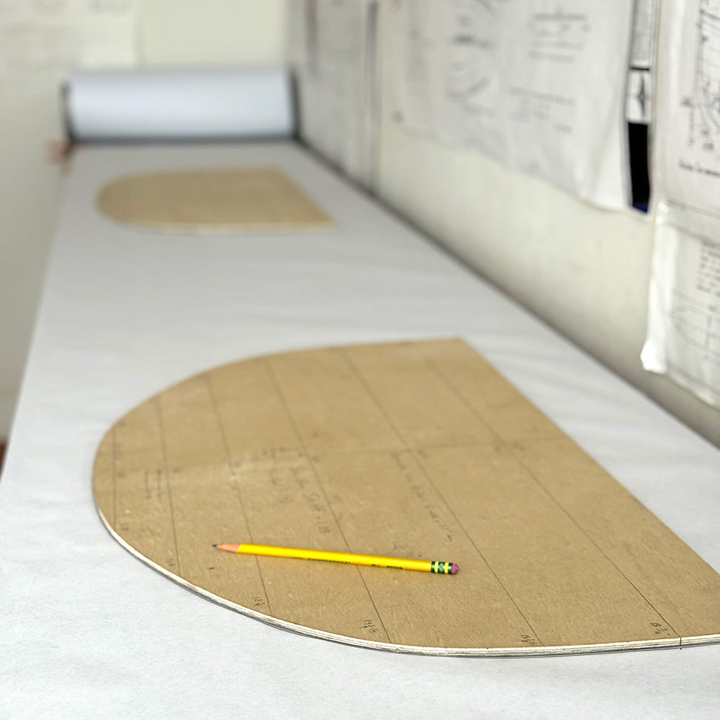 St Lawrence River Skiff Template Tracings