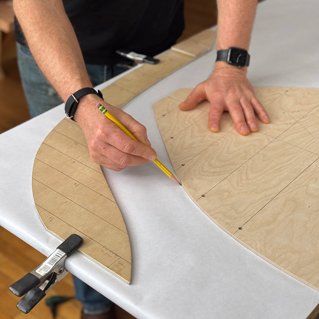St Lawrence River Skiff Template Tracings