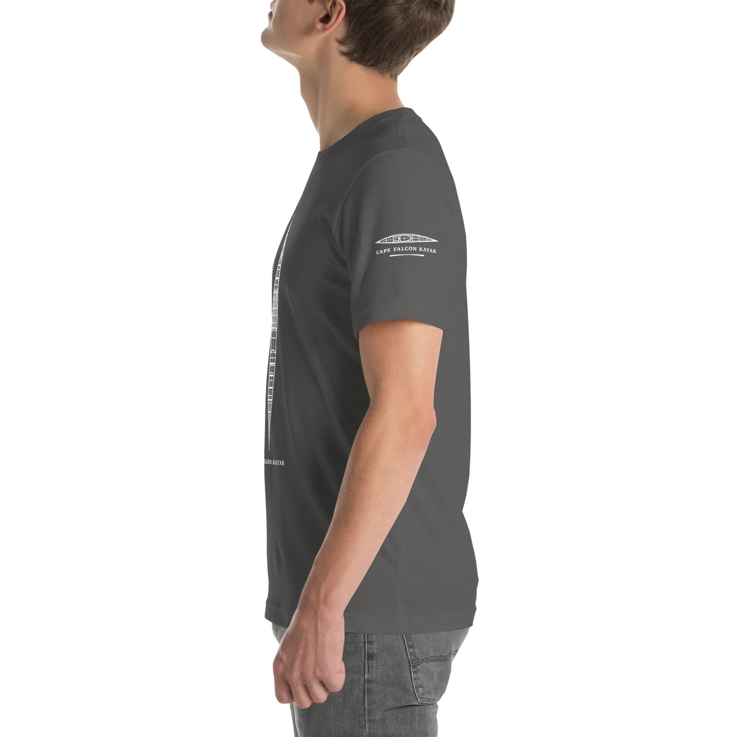 East Greenland Kayak Tee | Vertical Frame