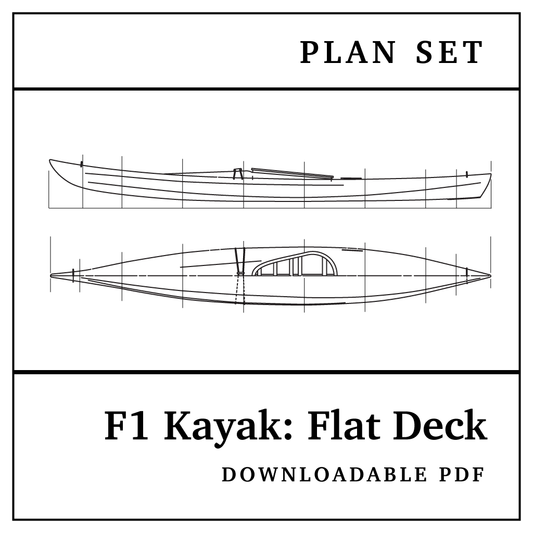Plans: F1 Kayak (Flat Deck)