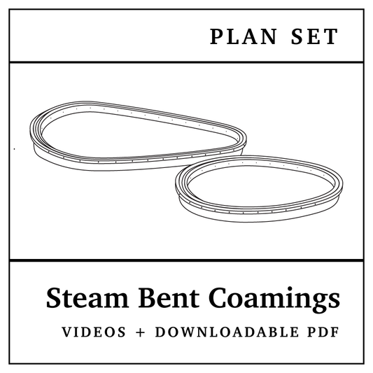 Plans: Steam Bent Kayak Coamings