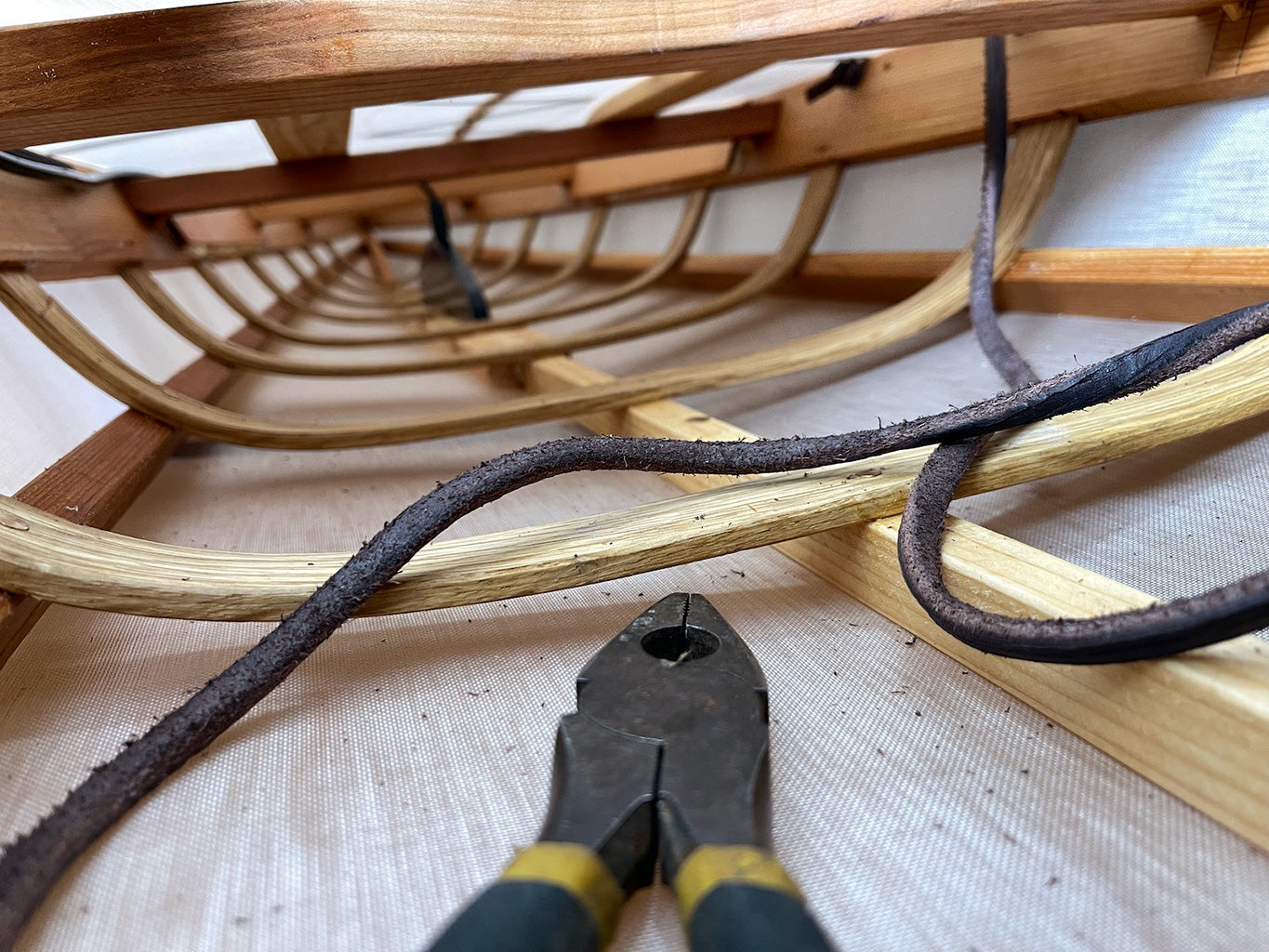 Rigging: Leather Deck Straps