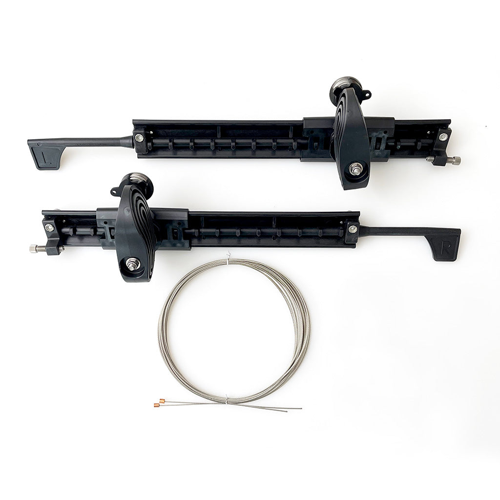 SeaLect Rudder Control Footbraces with Cables Cape Falcon Kayak